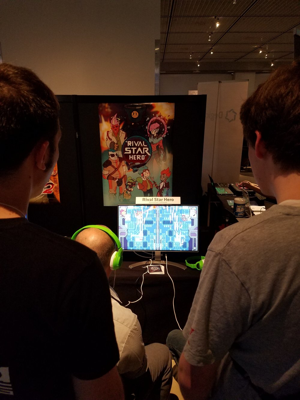 Gamers line up to play Rival Star Hero